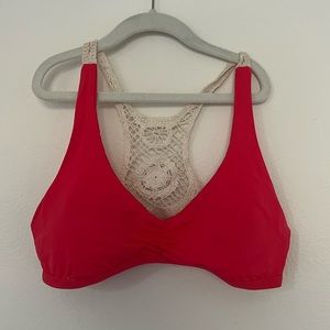 L Space Bathing Suit crotchet top